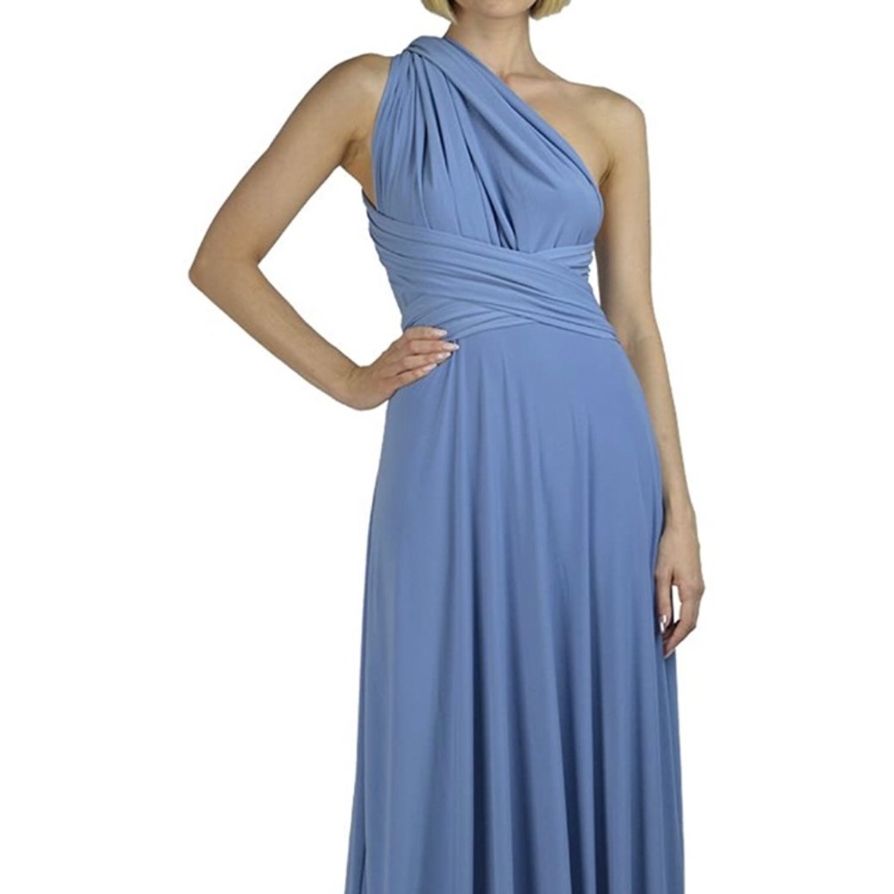 Infinity denim blue dress